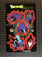 GLITCH01 STICKER SHEET