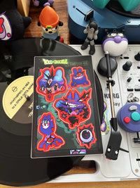 GLITCH02 STICKER SHEET