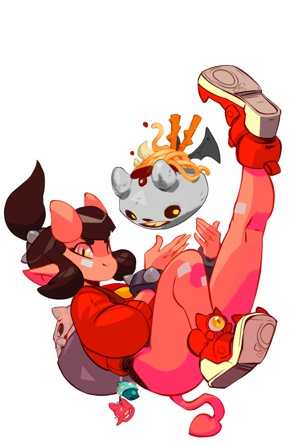 ONIGIRL RAMEN STICKER