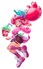MEGUMI DRINKS STICKER